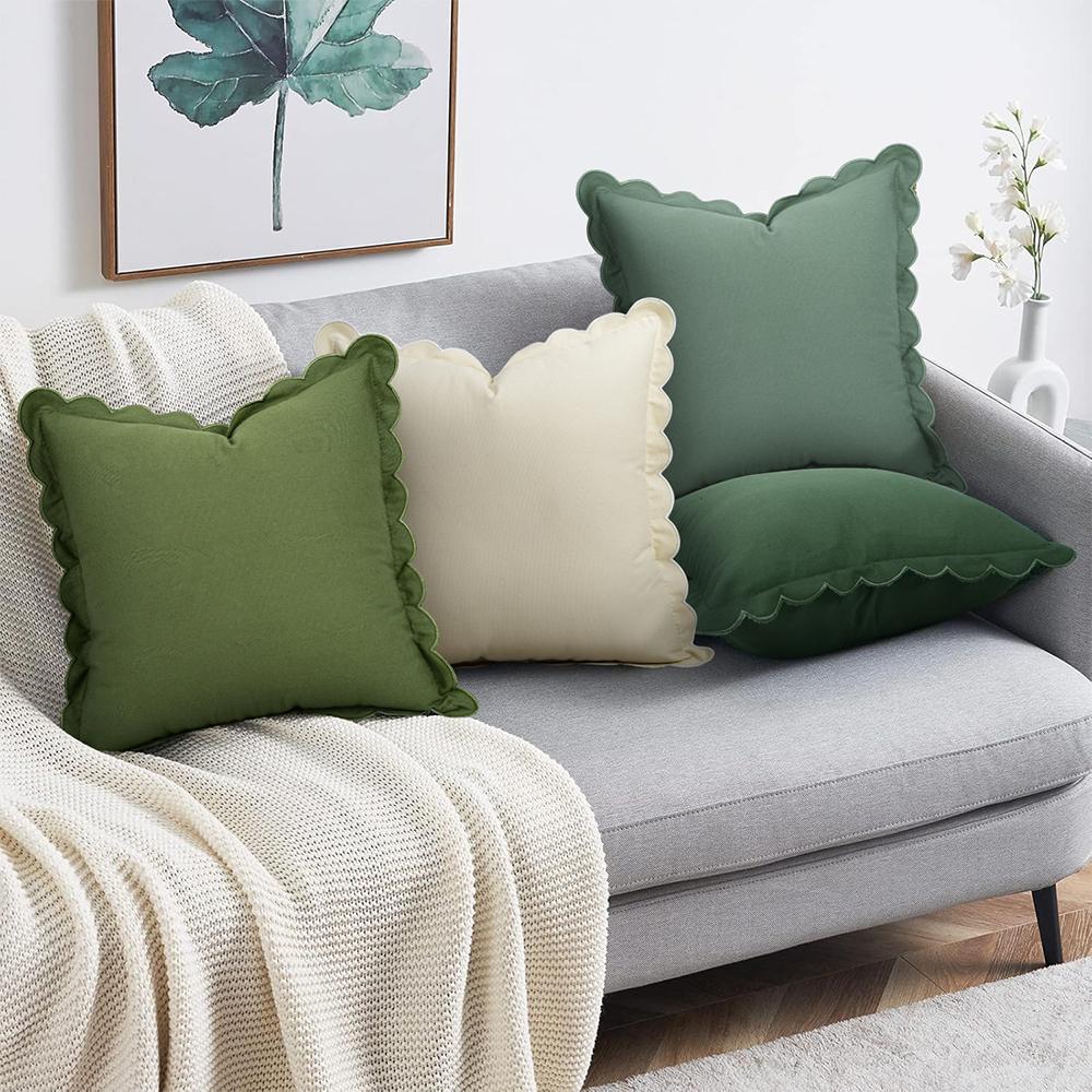 Bantal deco kusyen bergigi
