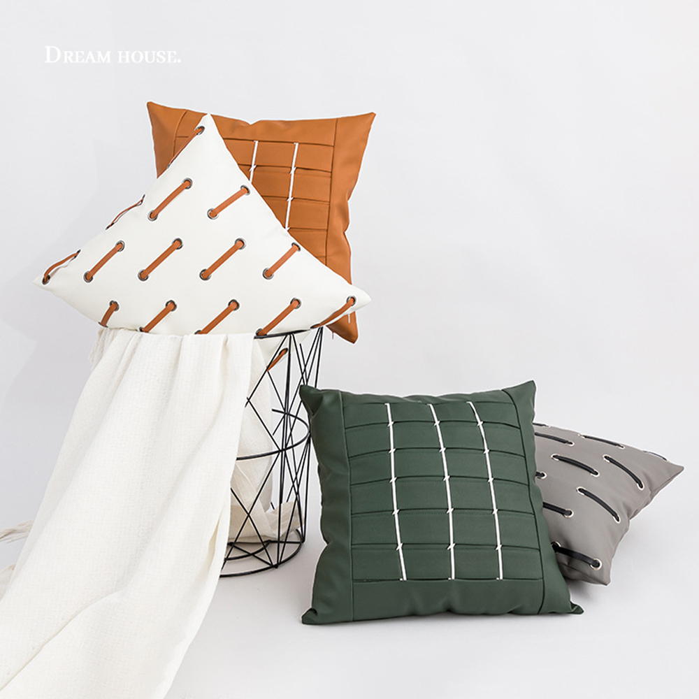 Bantal deco kusyen kulit